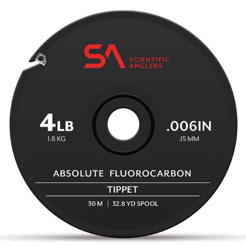 Флюорокарбоновая леска Absolute Fluorocarbon Tippet 30m--Scientific Anglers