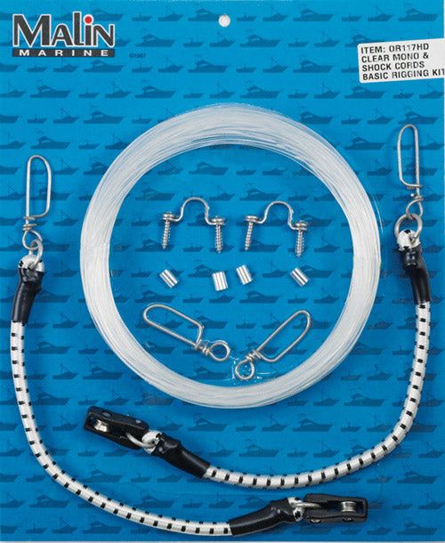 Даунриггер Malin Clear Mono Complete Outrigger Kit