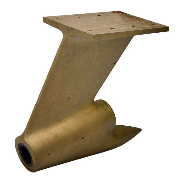 Кронштейн гребного вала Cruisers Yachts Boat Propeller Shaft Strut V206410 | 2 1/4 Inch Br