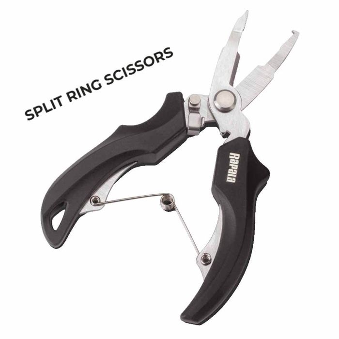 Вертлюги и застёжки Rapala Split Ring Scissors