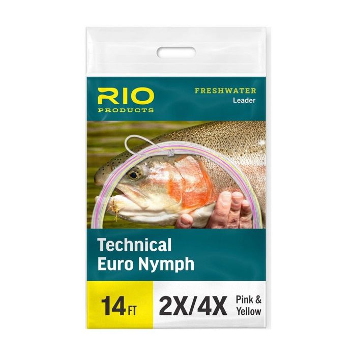 Поводковый материал Rio Technical Euro Nymph Leader - 14ft - 2X/4X