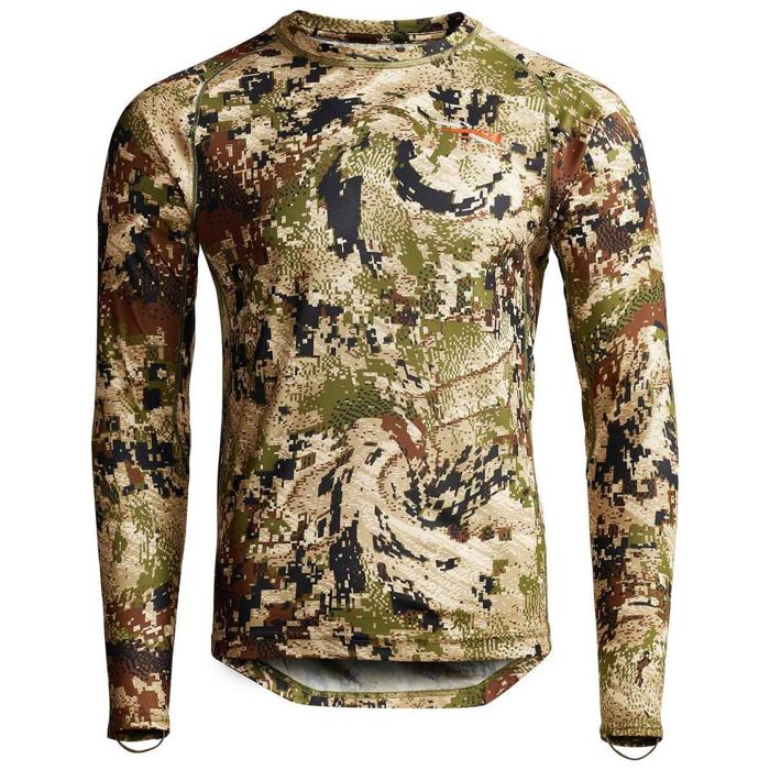 Рыболовная рубашка Sitka Core Lightweight Crew Long Sleeve Shirt - Optifade Subalpine