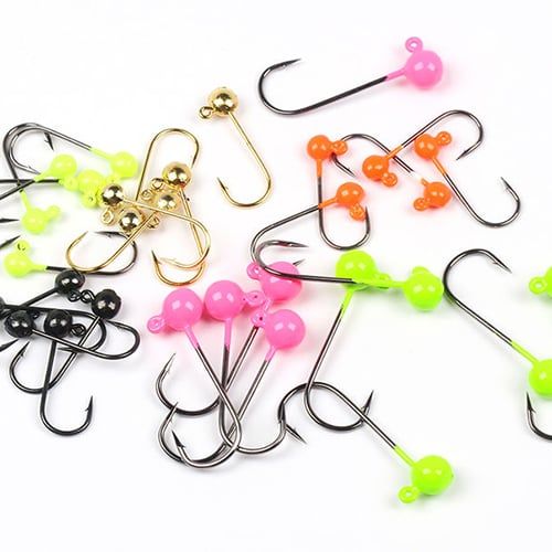 Джиг-головки Hareline Voodoo Round Lead Jighead Hooks--5 pack