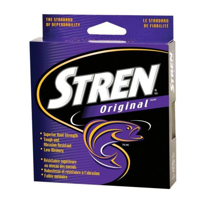 Монофильная леска Stren Original Monofilament Fishing Line - 14lb, Clear/Blue FL, 100yds