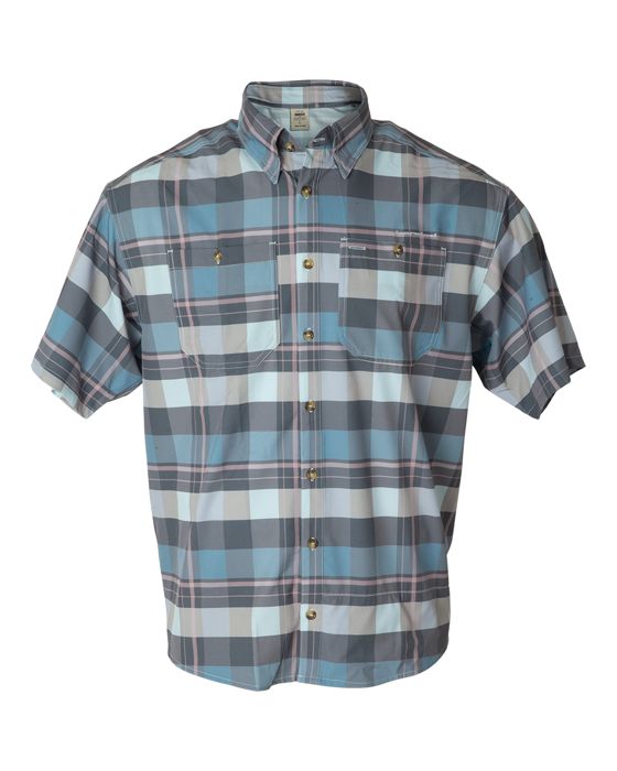 Рыболовная рубашка Banded Casual Tidal Short Sleeve Fishing Shirt