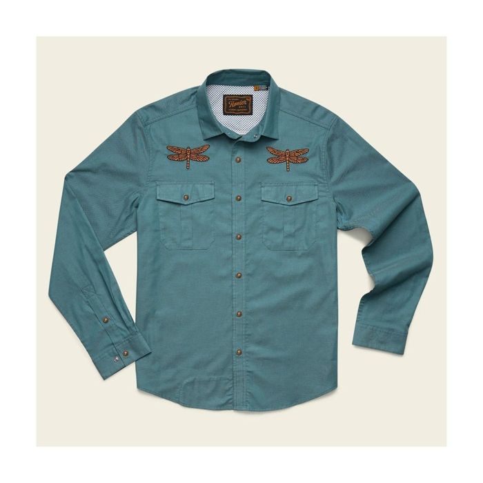 Рыболовная рубашка Howler Brothers Howler Bros - Gaucho Snapshirt - Enter The Dragons