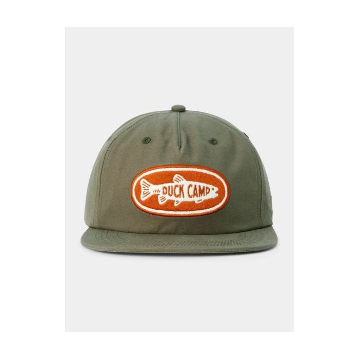 Головной убор Duck Camp Angler Waxed Hat - Dark Olive