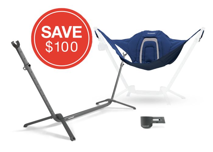 Кемпинговая мебель Kammok Swiftlet Perch Hammock Stand & Chair Bundle
