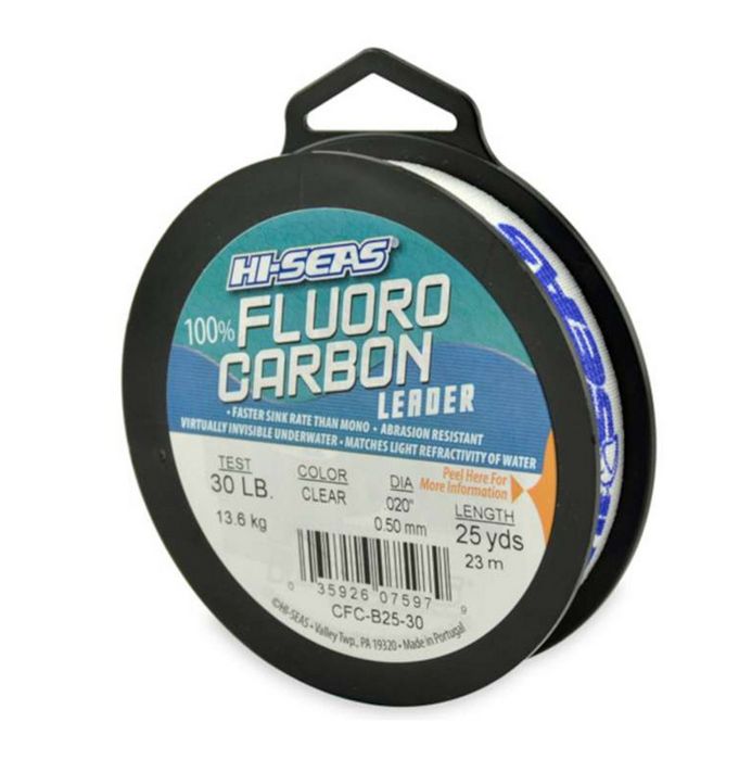 Поводковый материал American Fishing Wire Hi Seas Fluorocarbon Leader Material (6#-30#)