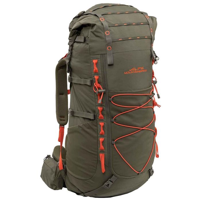 Туристический рюкзак ALPS Mountaineering Nomad RT 75 85 Liter Backpacking Pack - Brown