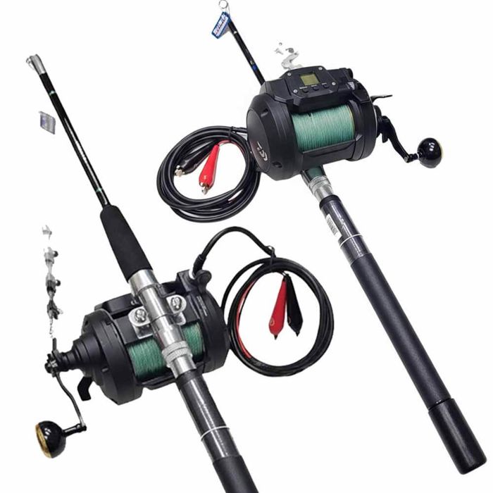 Комплект удилище + катушка Daiwa Tanacom 1200 And Capt. Harry's Kite Rod And Reel Combo