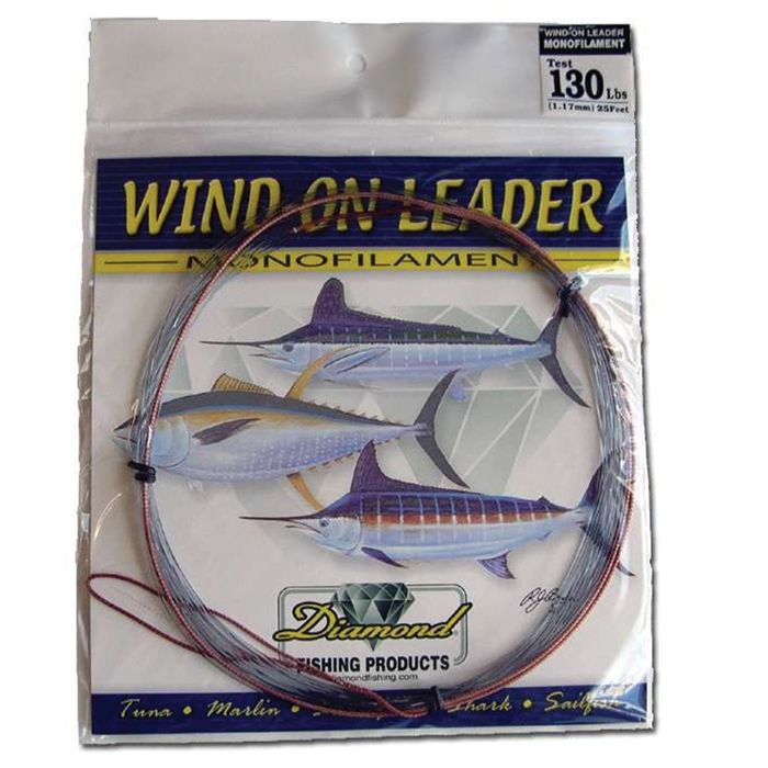 Монофильная леска Diamond Fishing Products Hi-Catch Monofilament Wind-On Leaders