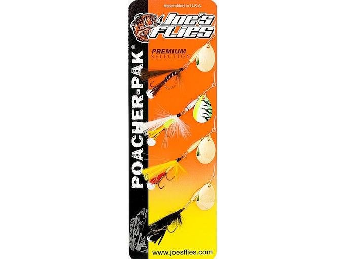 Вращающаяся блесна Joe's Flies Hot For Trout Super Striker Elite Multi Pack Inline Spinner