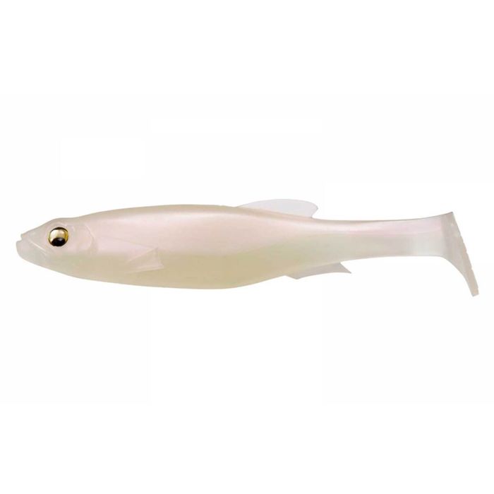 Свимбейт Megabass Magdraft Freestyle Soft Swimbait - Albino Pearl Shad, 6in, 2pk