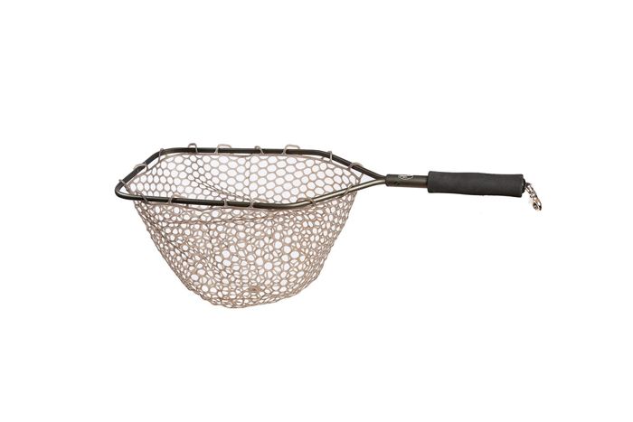 Подсачек Adamsbuilt Aluminum Trout Net with Camo Ghost Netting - 15"