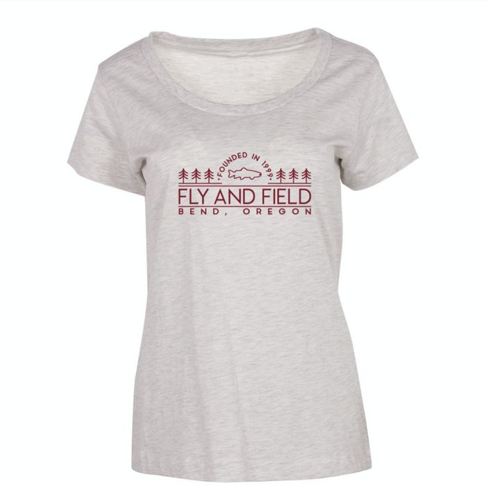 Рыболовная рубашка Fly and Field Outfitters Fly and Field Women's Founded T-Shirt - Sale