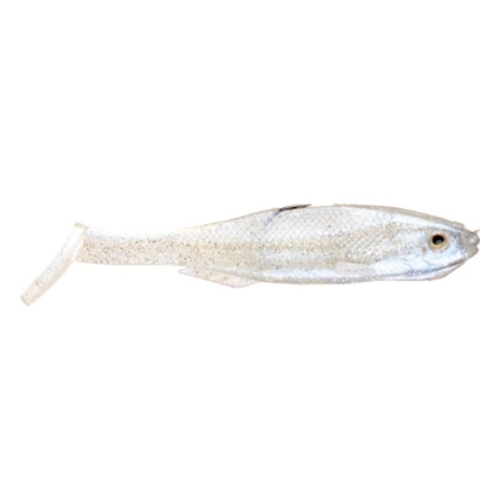 Свимбейт Strike King Products Strike King Final Copy Weedless Soft Swimbait - Pearl, 4.75i