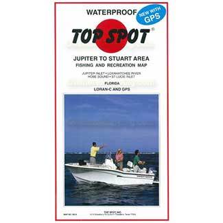 Походная посуда TOP SPOT, INC. Top Spot N-214 Jupiter To Stuart Area Chart