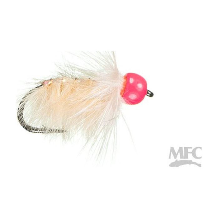 Материал для вязания мушек MFC Hot Bead Soft Hackle Ray - Tan/Hot PInk