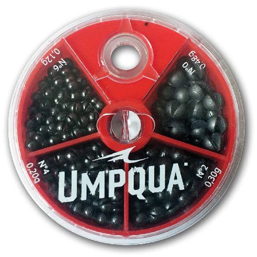 Грузила Umpqua 4-Way Split Shot Assortment