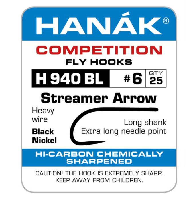 Мушки MFC Hanak H 940 BL Streamer Arrow