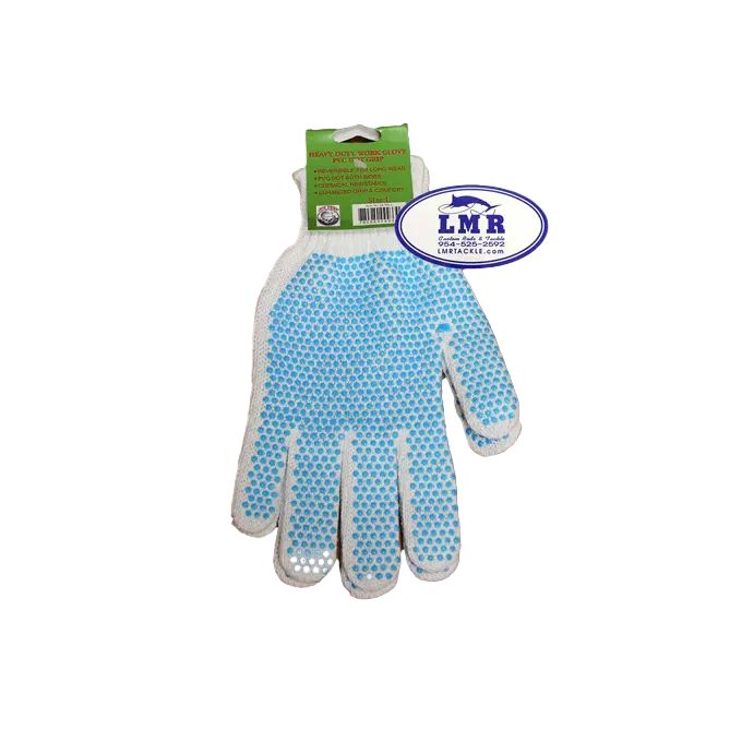 Перчатки LMR Tackle Blue Dot No-Slip Gloves