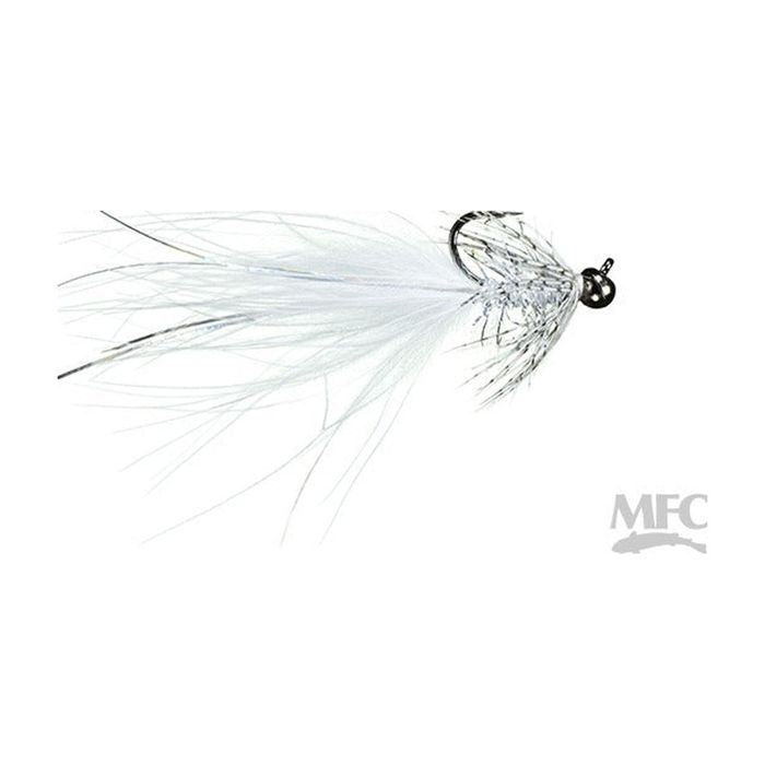 Материал для вязания мушек MFC Rowley's Pitching Leech - White/Silver Bead