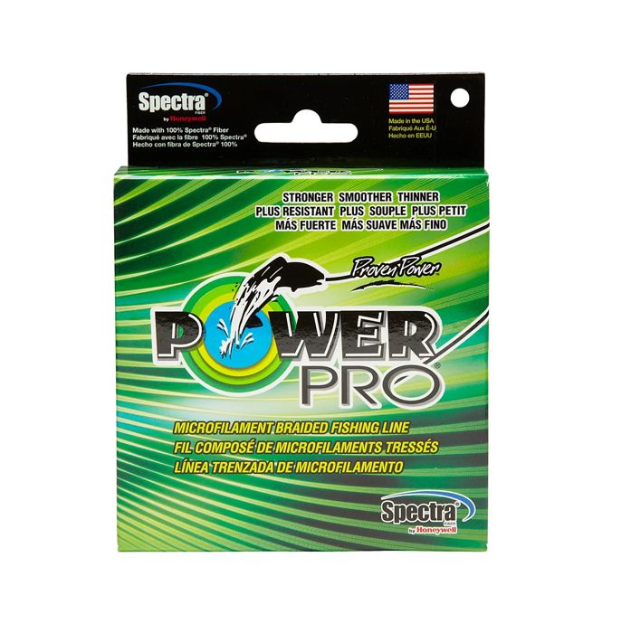 Плетёный шнур PowerPro 30 lb - 300 yards Braided Fishing Line