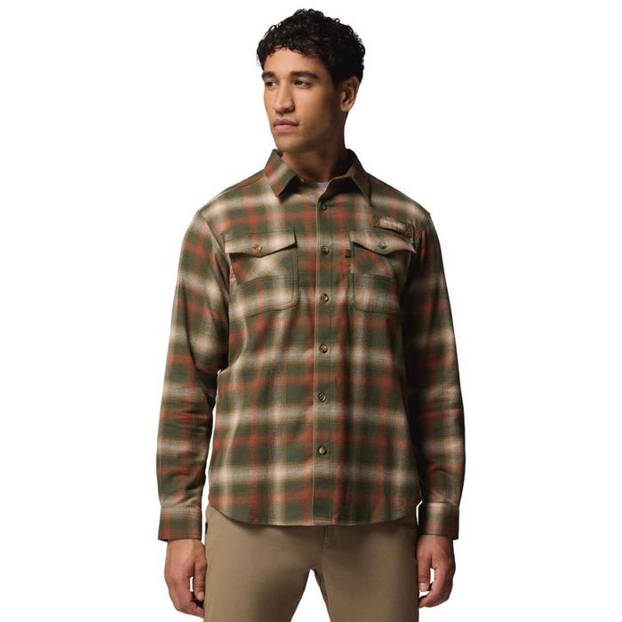 Рыболовная рубашка Columbia Men's PHG Roughtail Stretch Flannel Long Sleeve Hunting Shirt