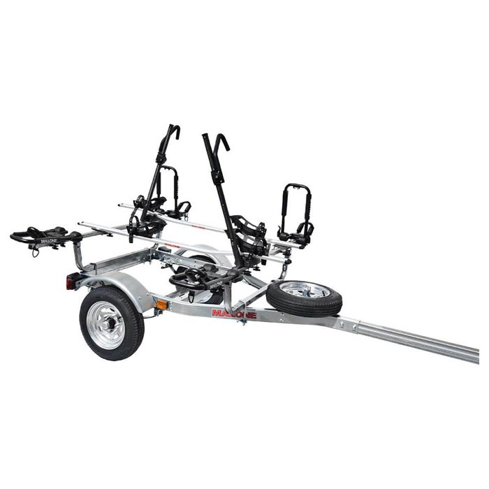 Прицеп для лодки/каяка Malone Auto Racks Malone MicroSport 2 Kayak/2 Bike Trailer Package