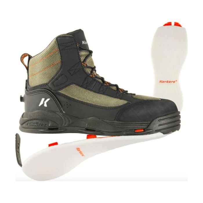 Забродные ботинки Korkers Greenback Wading Boot - Felt Sole