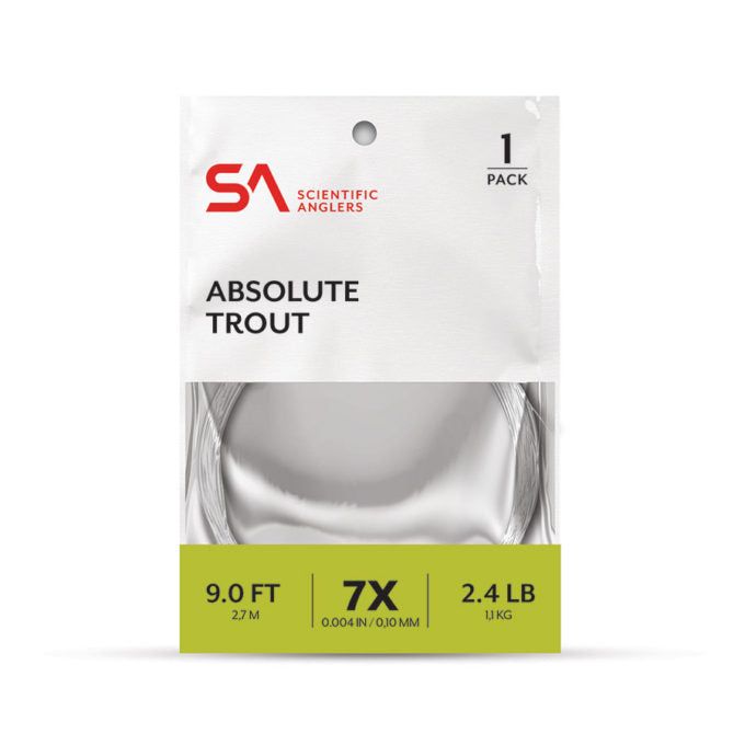 Поводковый материал Scientific Anglers Absolute Trout Leaders 9 foot