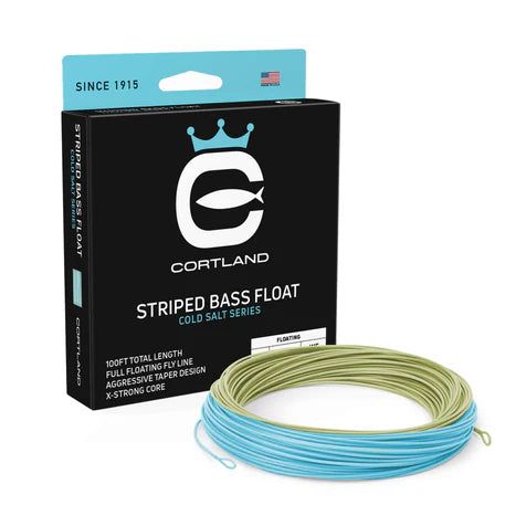 Нахлыстовый шнур Cortland Cold Salt Series Striped Bass Float Fly Line