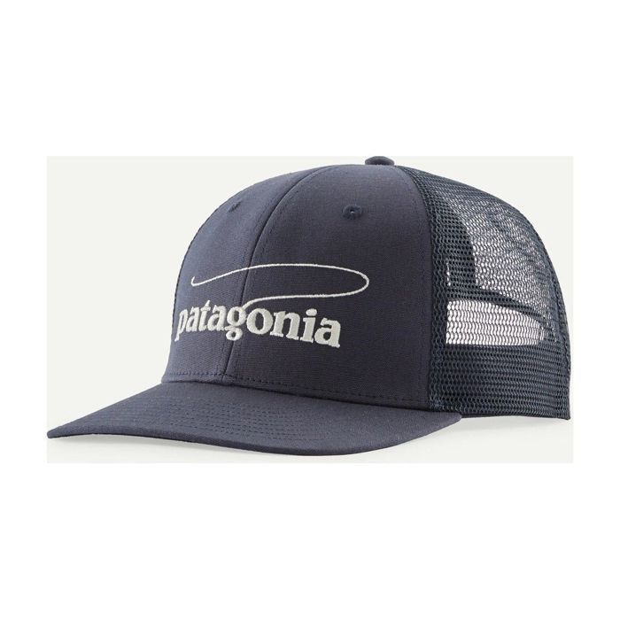 Головной убор Patagonia Take a Stand Trucker Hat - Casting Logo: Smolder Blue