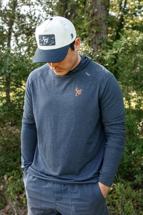Рыболовная рубашка Buck Commander Bamboo Iron Long Sleeve Hoodie