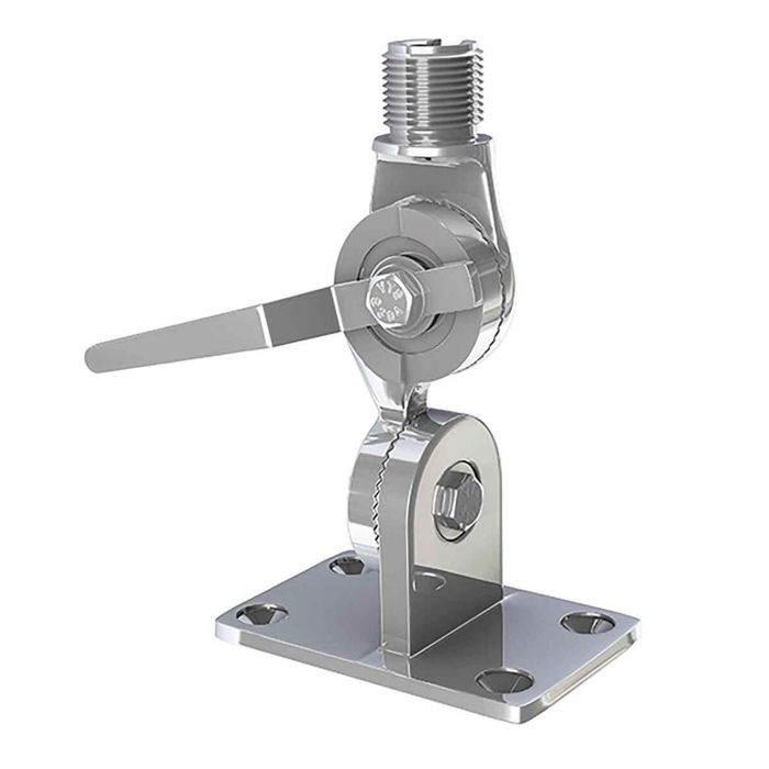 Крепление Shakespeare Extra Heavy Duty Ratchet Antenna Mount - Stainless Steel