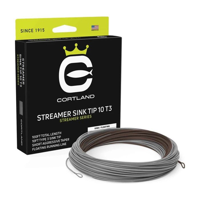 Нахлыстовый шнур Cortland Streamer Sink Tip 10 T3