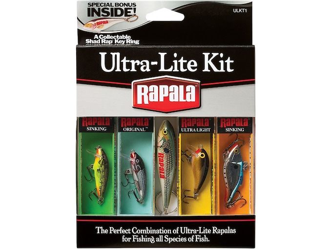 Набор воблеров Rapala Ultra-Lite Lure Kit