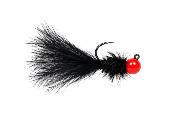 Зимняя приманка Ascent Fly Fishing Tungsten Jigged Micro Bugger