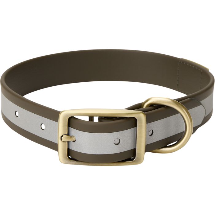 Снаряжение для собаки Team Gun Dog TPU Coated Adjustable Waterproof Collar - Mud Brown / M