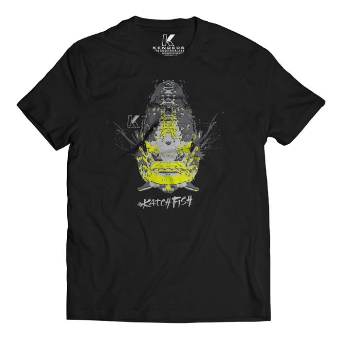 Рыболовная рубашка Kenders Outdoors BLUEGILL SPECIES T-SHIRT BLACK