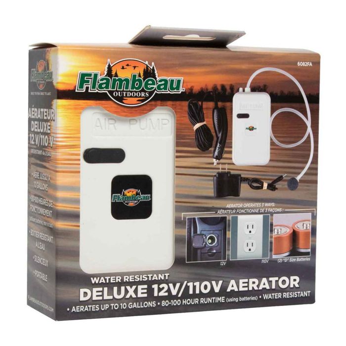 Аэратор для живца Flambeau Deluxe 12V/110V Aerator Bait Storage Accessory