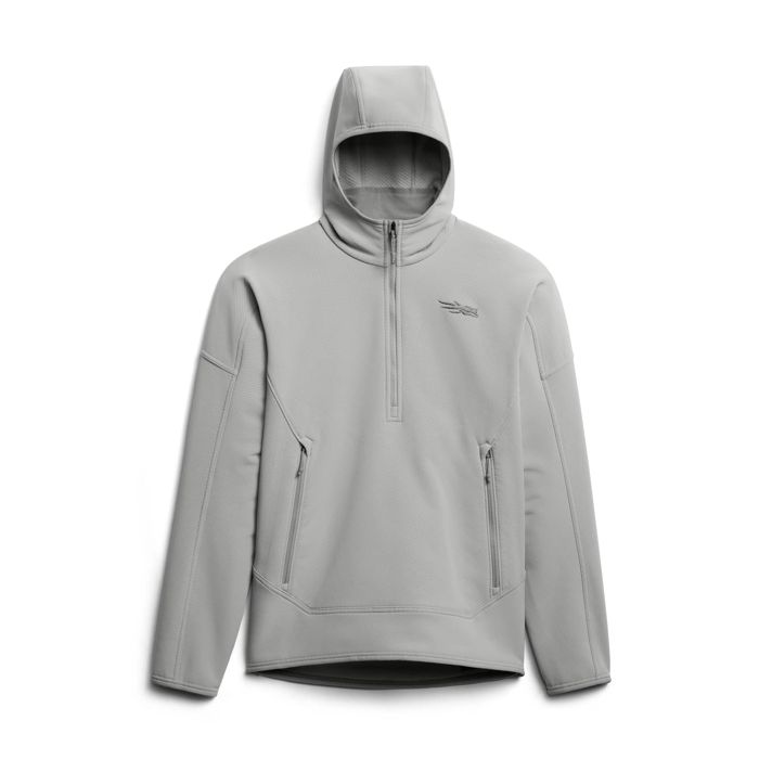 Рыболовная рубашка Sitka Alpha Fleece Hoodie ~ Granite