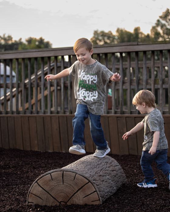 Охотничий камуфляж Duck Commander Mossy Oak Bottomland Toddler/Youth Happy Tee