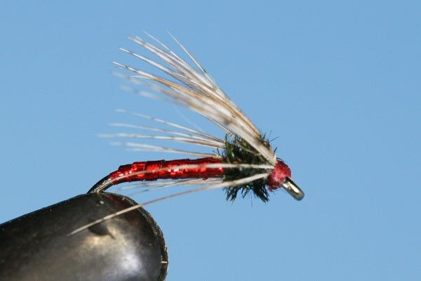 Материал для вязания мушек Big Y Fly Co. Soft Hackle Red Flash