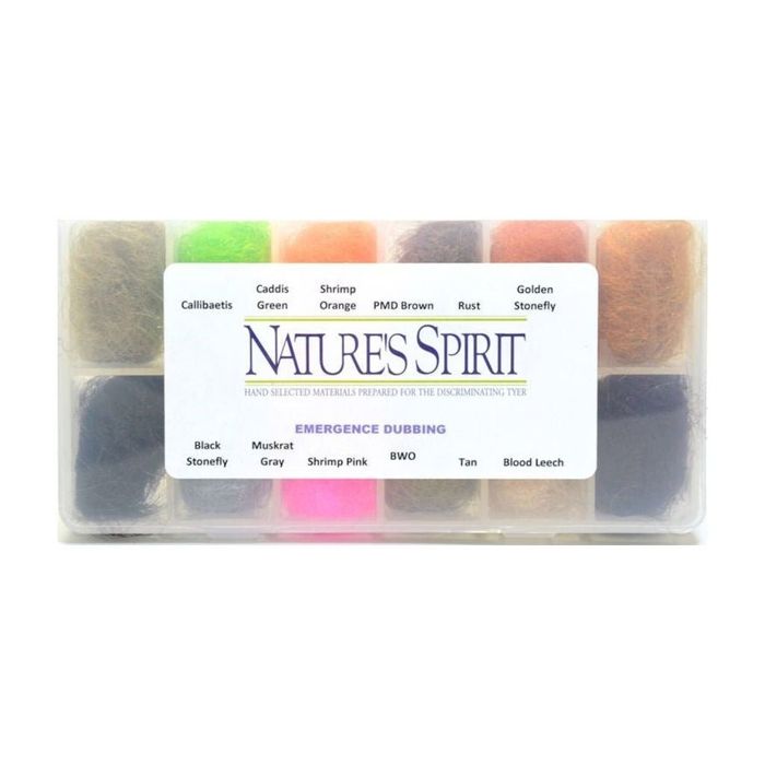 Материал для вязания мушек Nature's Spirit Emergence Dubbing Dispenser - Standard