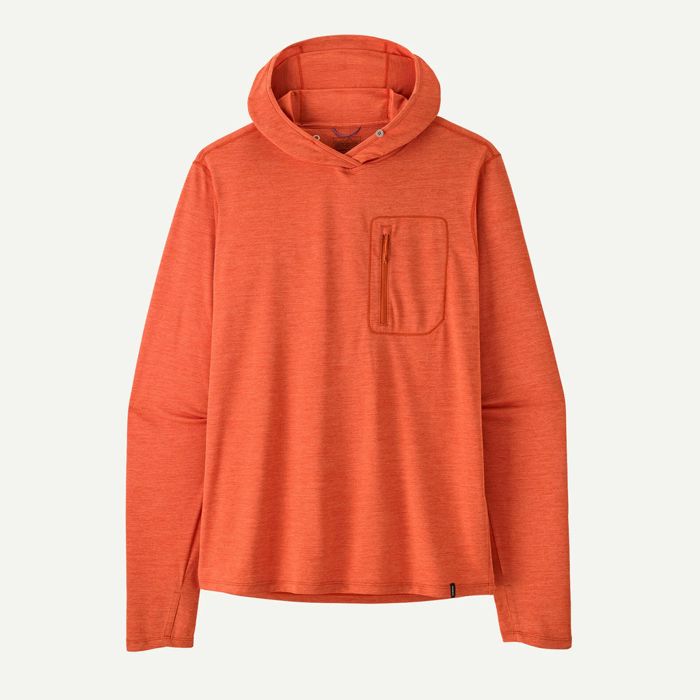 Рыболовная рубашка Fly Fish Food Logo - Patagonia Men's Capilene Cool Sun Hoody
