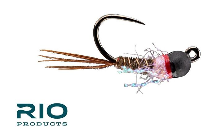 Материал для вязания мушек RIO Flies French Dip - Black Bead/Pink