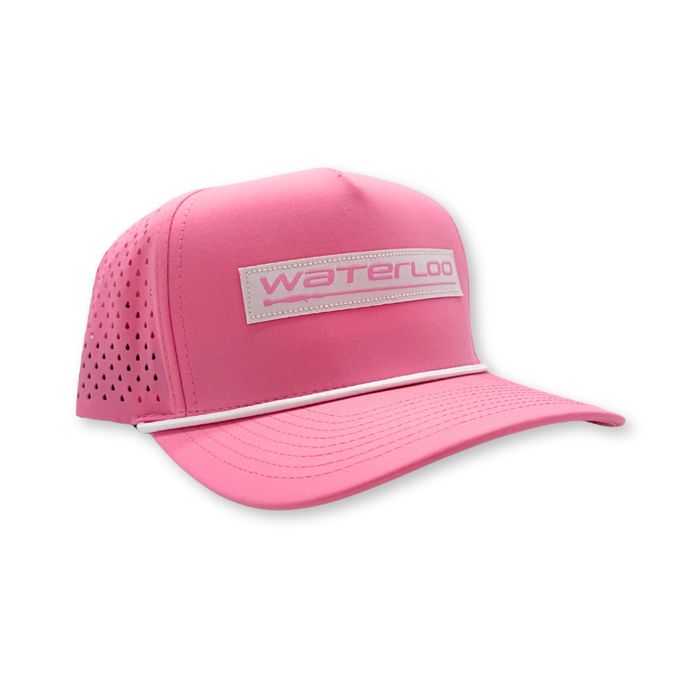 Головной убор Rhodes Headwear Waterloo Pink with White Rope Cap - Performance Patch