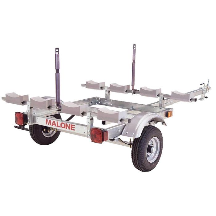 Прицеп для лодки/каяка Malone Auto Racks Malone EcoLight 4 Kayak Trailer Package - 1 Stack